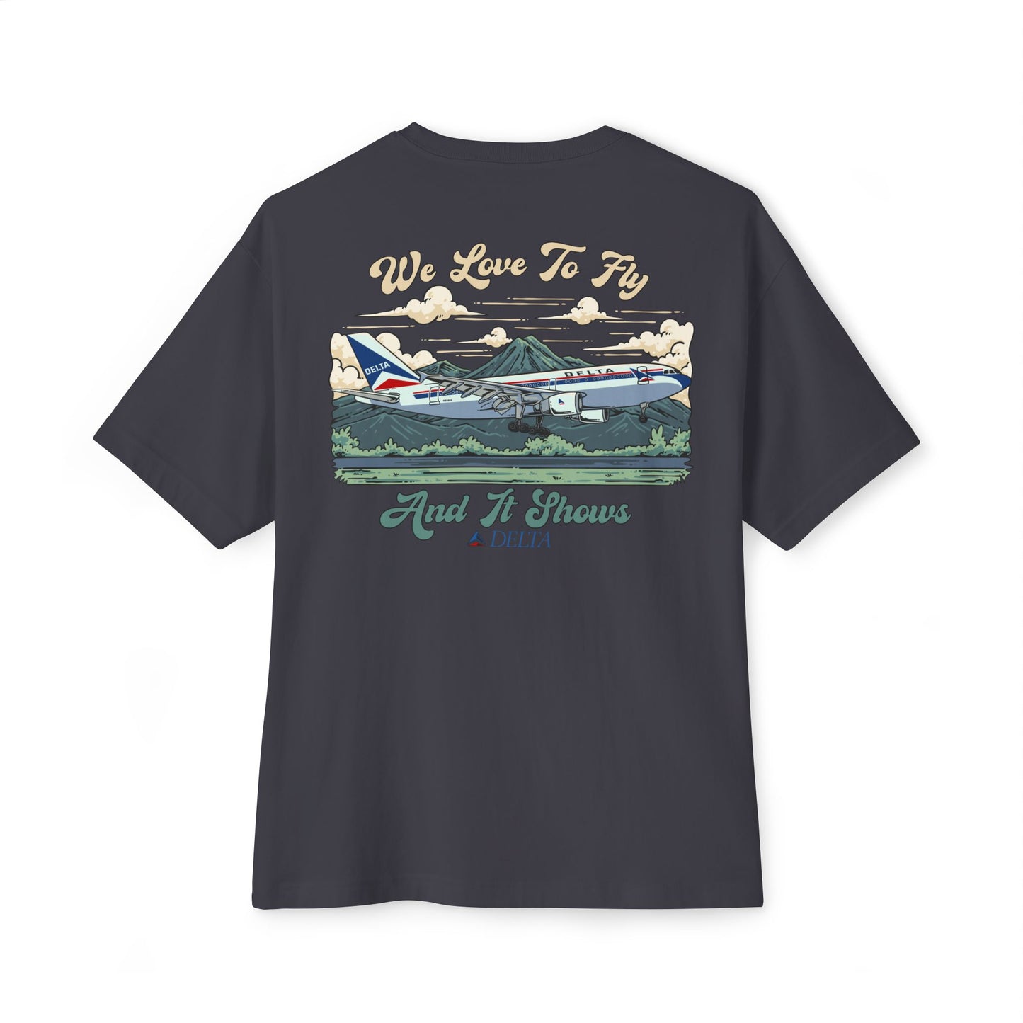 Delta Airlines A310 – The Widebody That Bridged the Skies (Back Print)