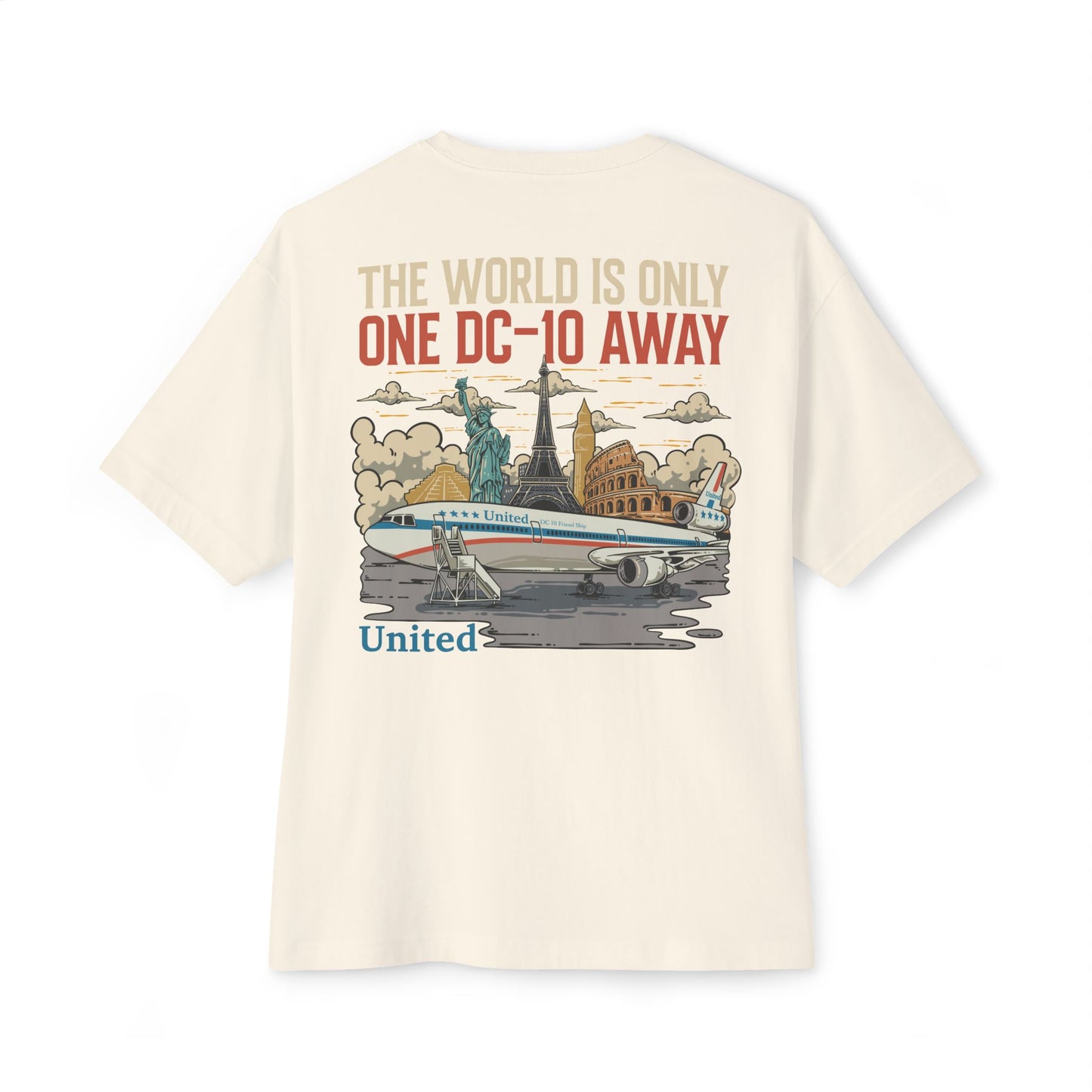 United Airlines DC-10 – A Tribute to the Jet Age (Back Print)