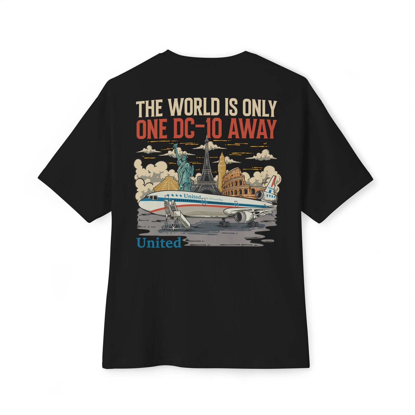 United Airlines DC-10 – A Tribute to the Jet Age (Back Print)