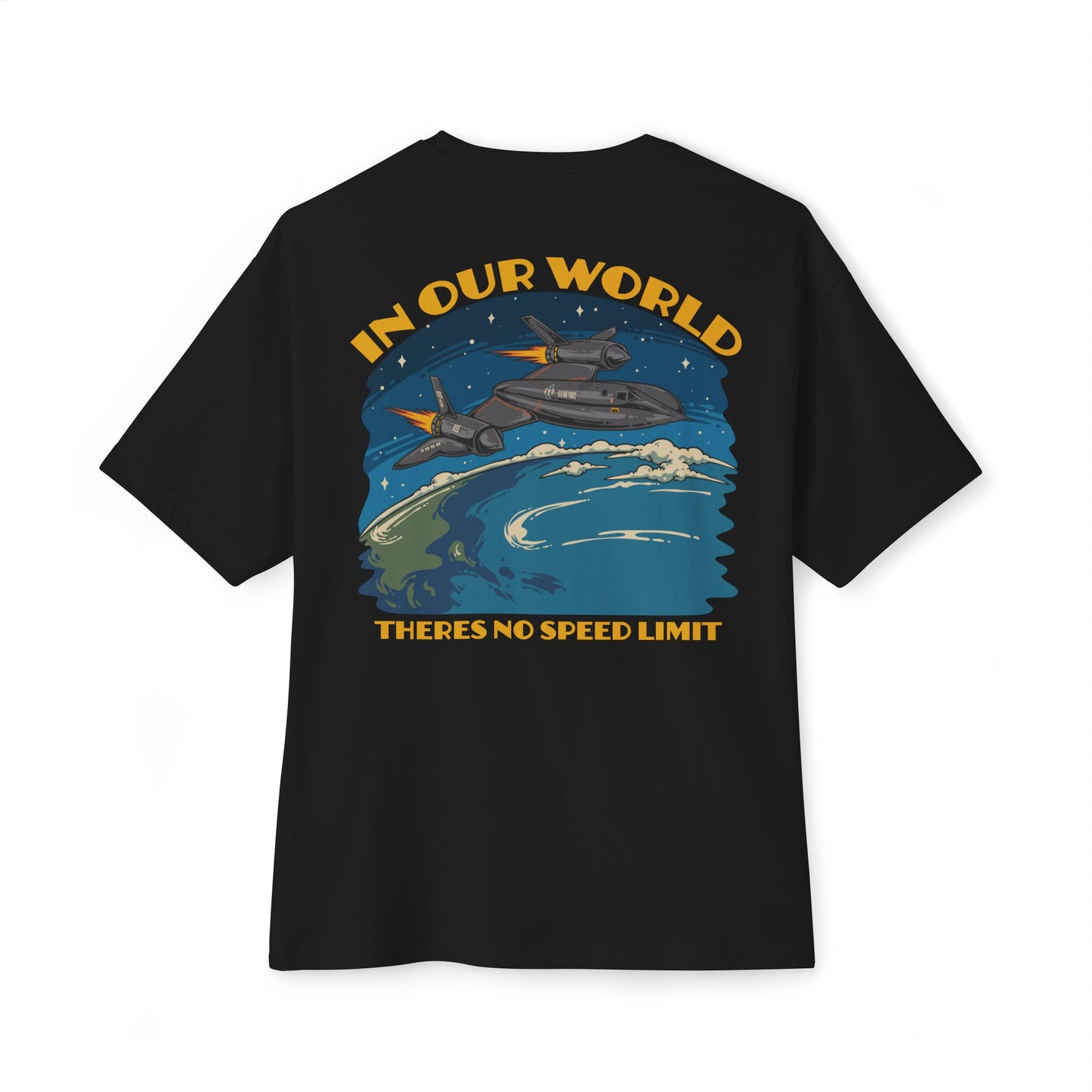 SR-71 Blackbird – Mach 3 Legend (Back Print)