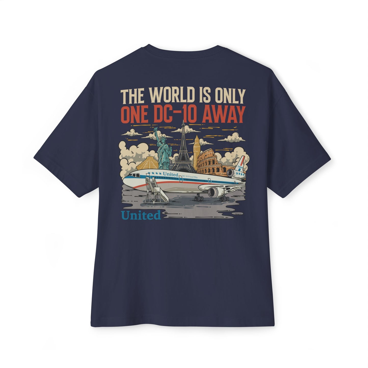 United Airlines DC-10 – A Tribute to the Jet Age (Back Print)