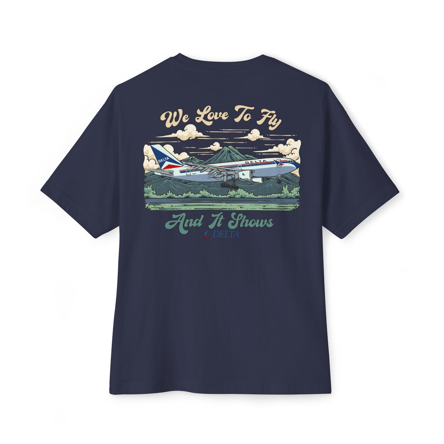 Delta Airlines A310 – The Widebody That Bridged the Skies (Back Print)