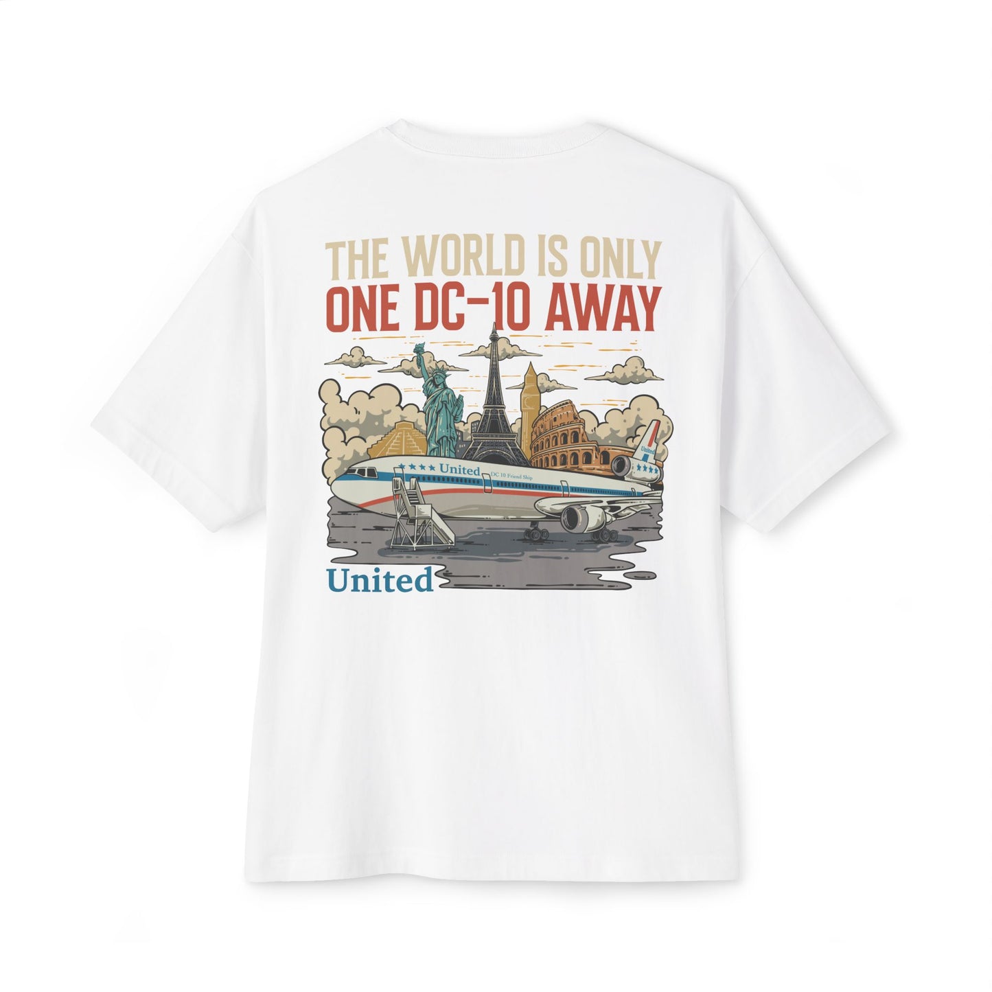 United Airlines DC-10 – A Tribute to the Jet Age (Back Print)