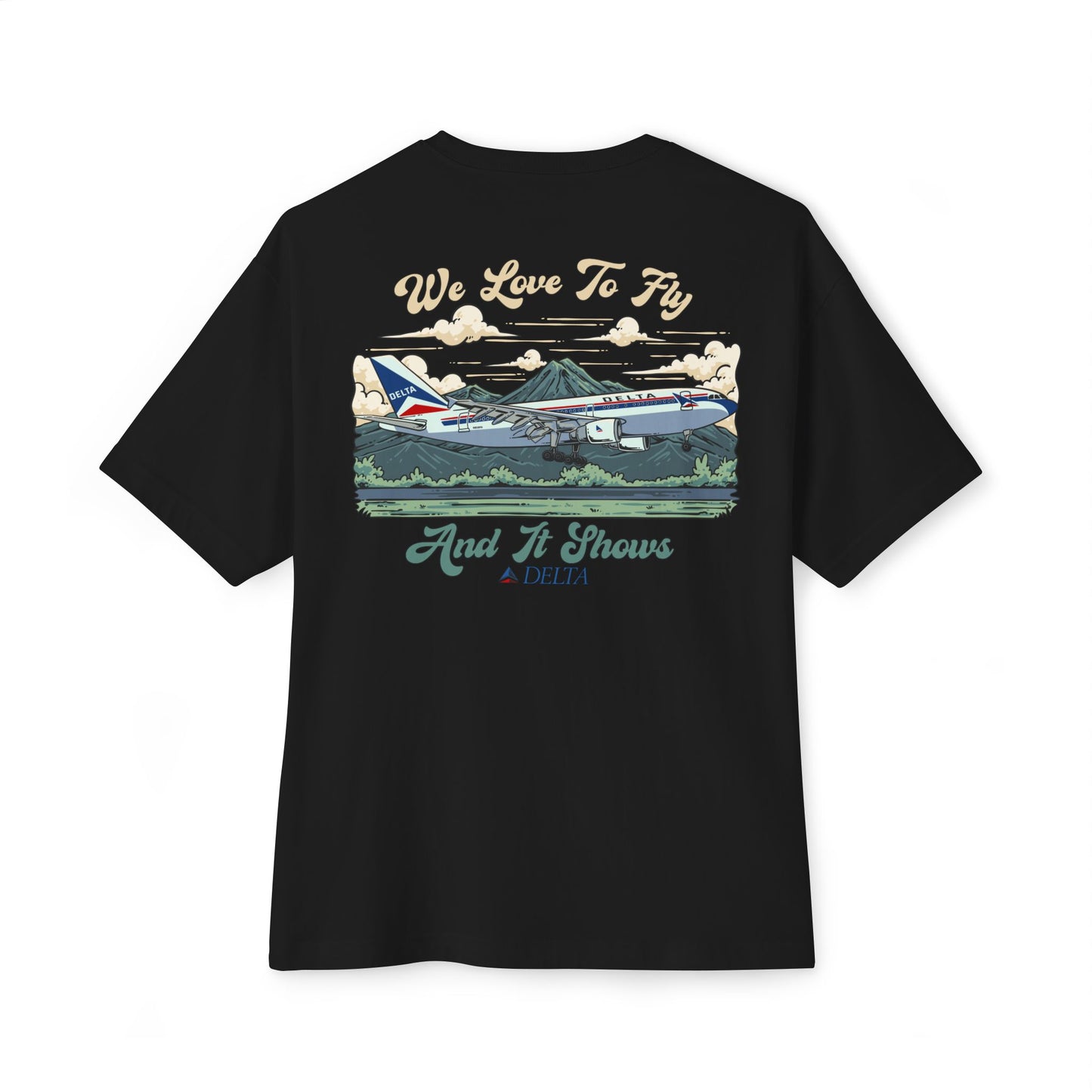 Delta Airlines A310 – The Widebody That Bridged the Skies (Back Print)