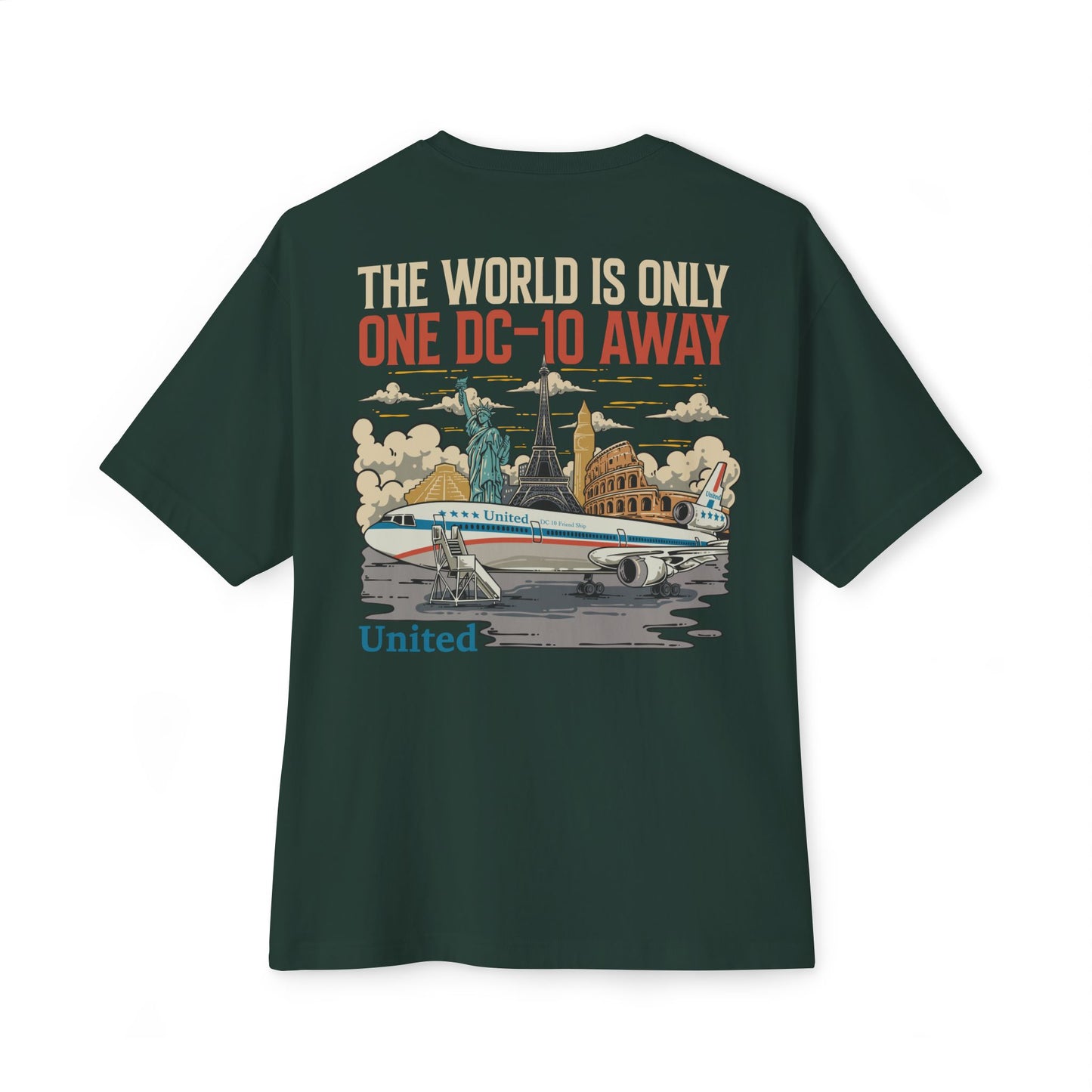 United Airlines DC-10 – A Tribute to the Jet Age (Back Print)