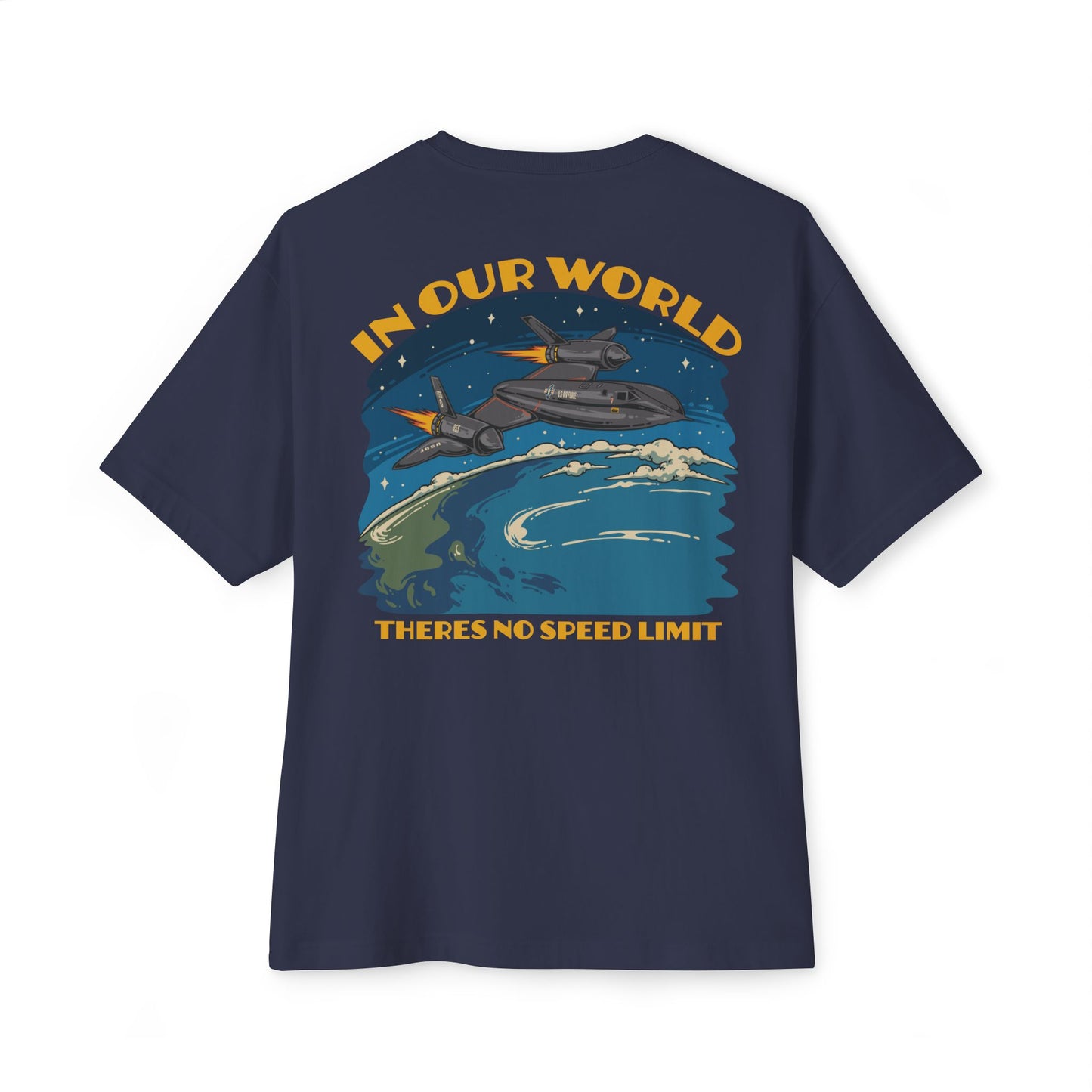 SR-71 Blackbird – Mach 3 Legend (Back Print)
