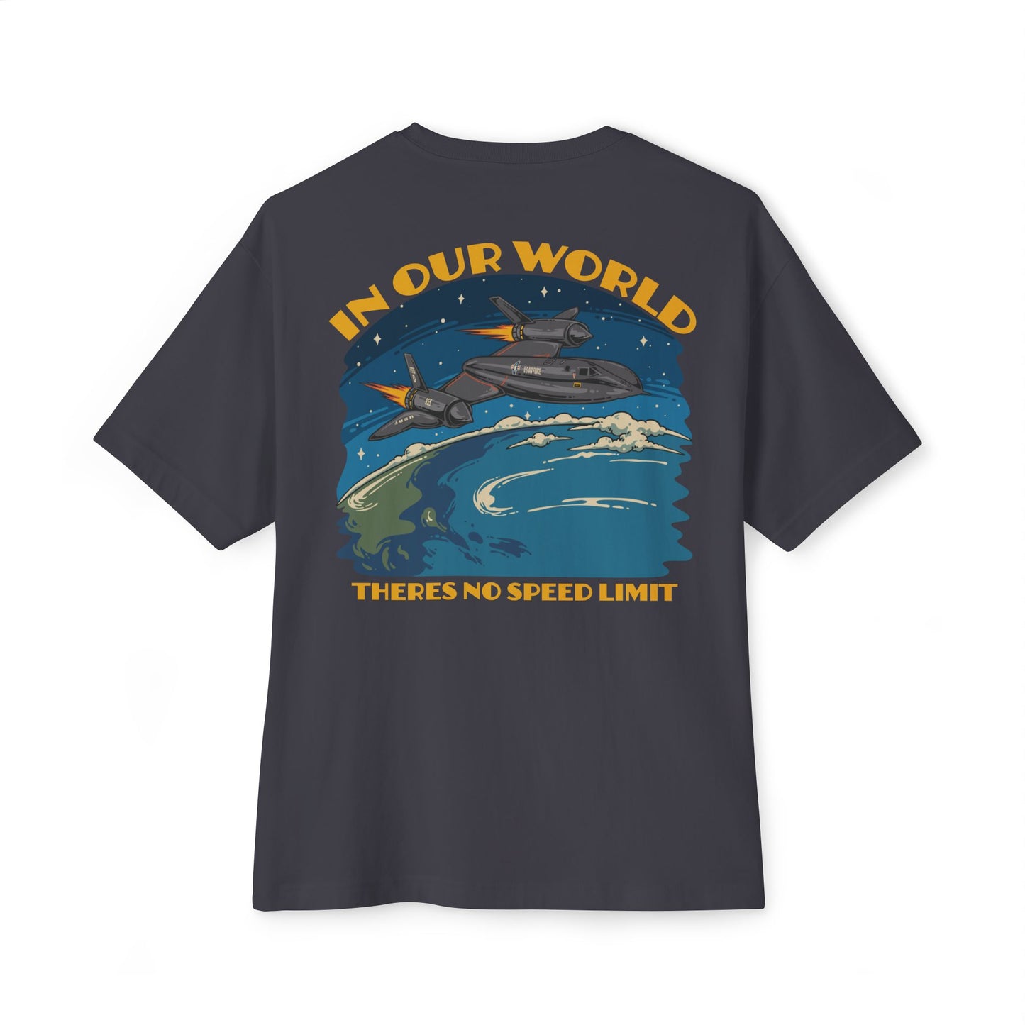 SR-71 Blackbird – Mach 3 Legend (Back Print)