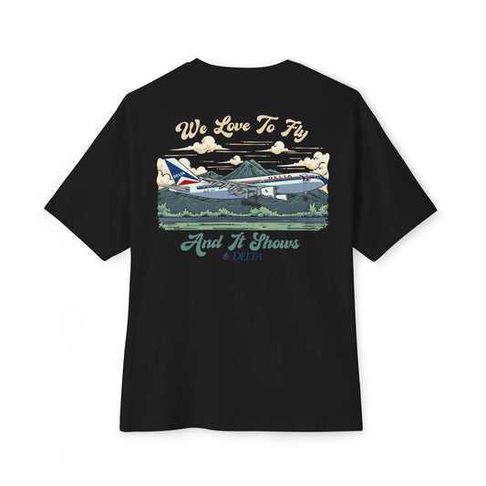 Delta Airlines A310 – The Widebody That Bridged the Skies (Back Print)