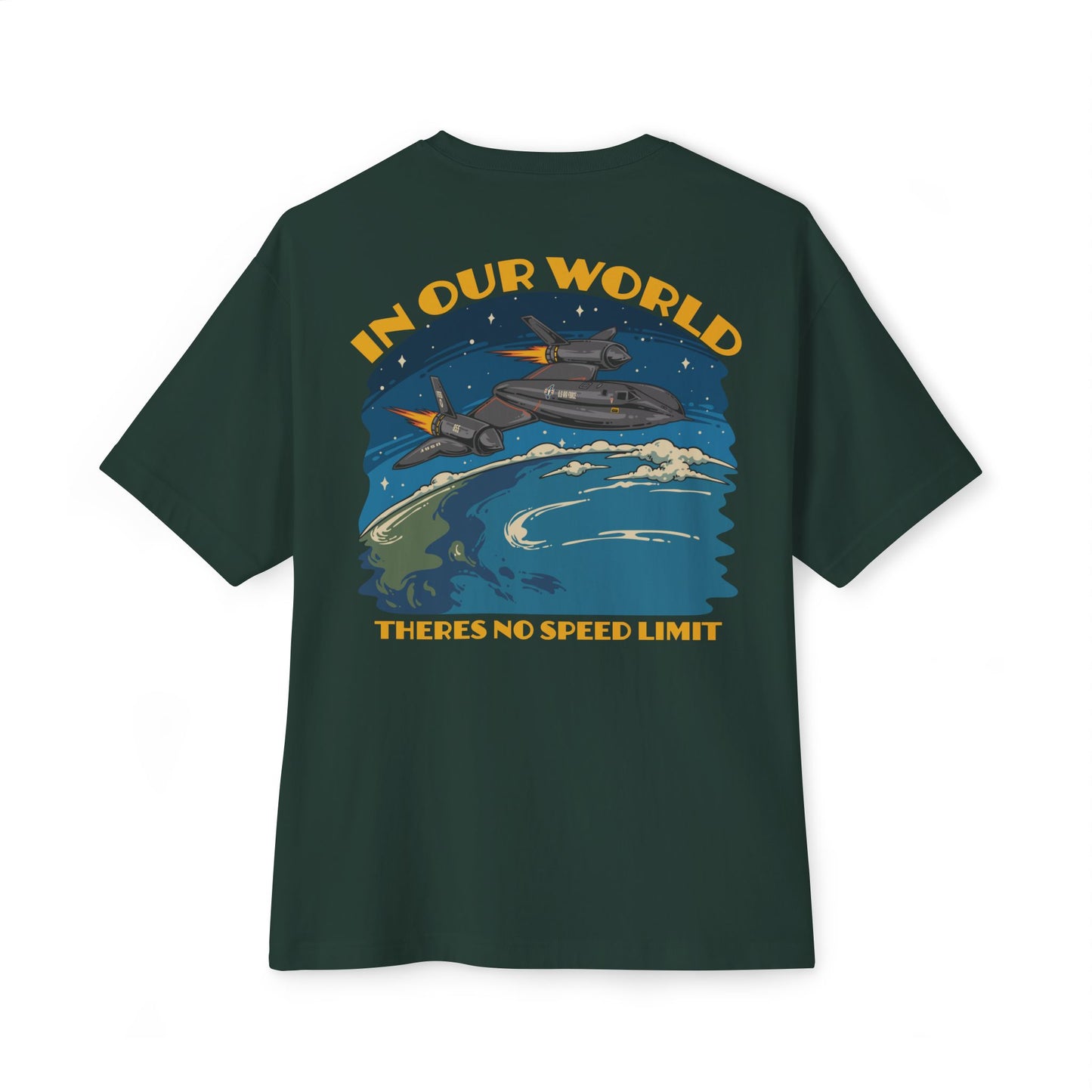 SR-71 Blackbird – Mach 3 Legend (Back Print)